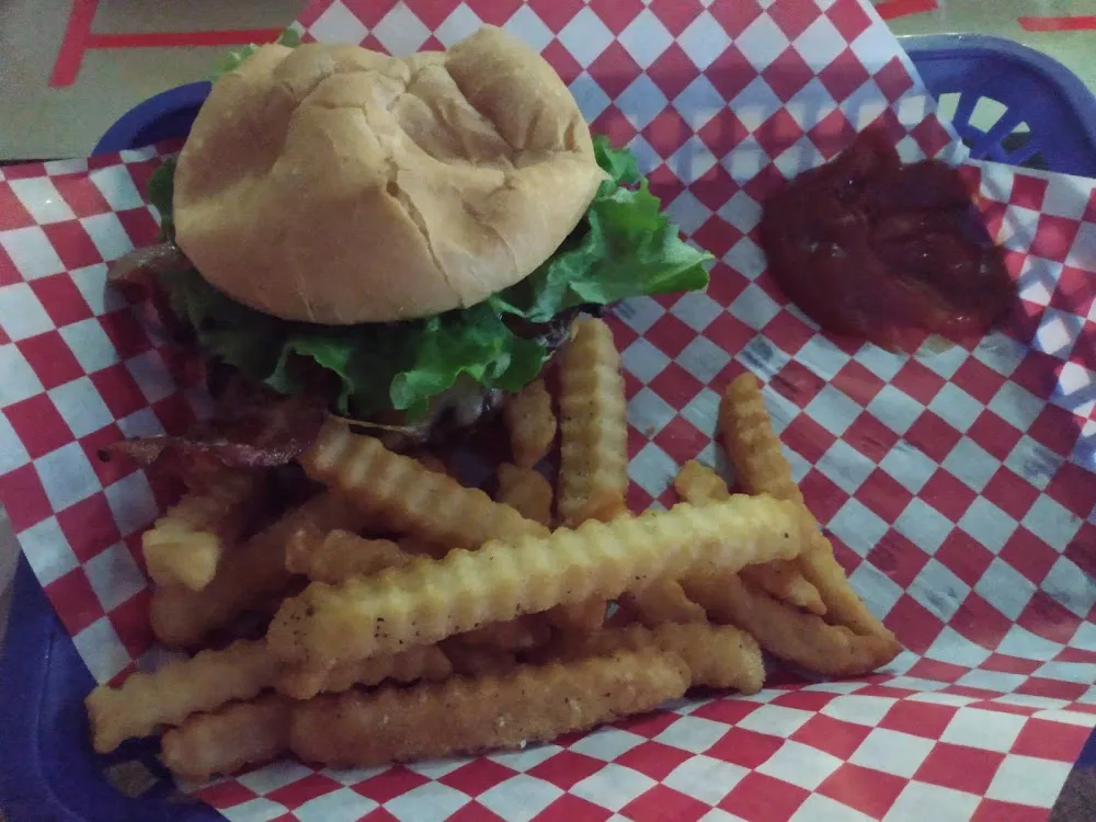 Cheddar Bacon Burger